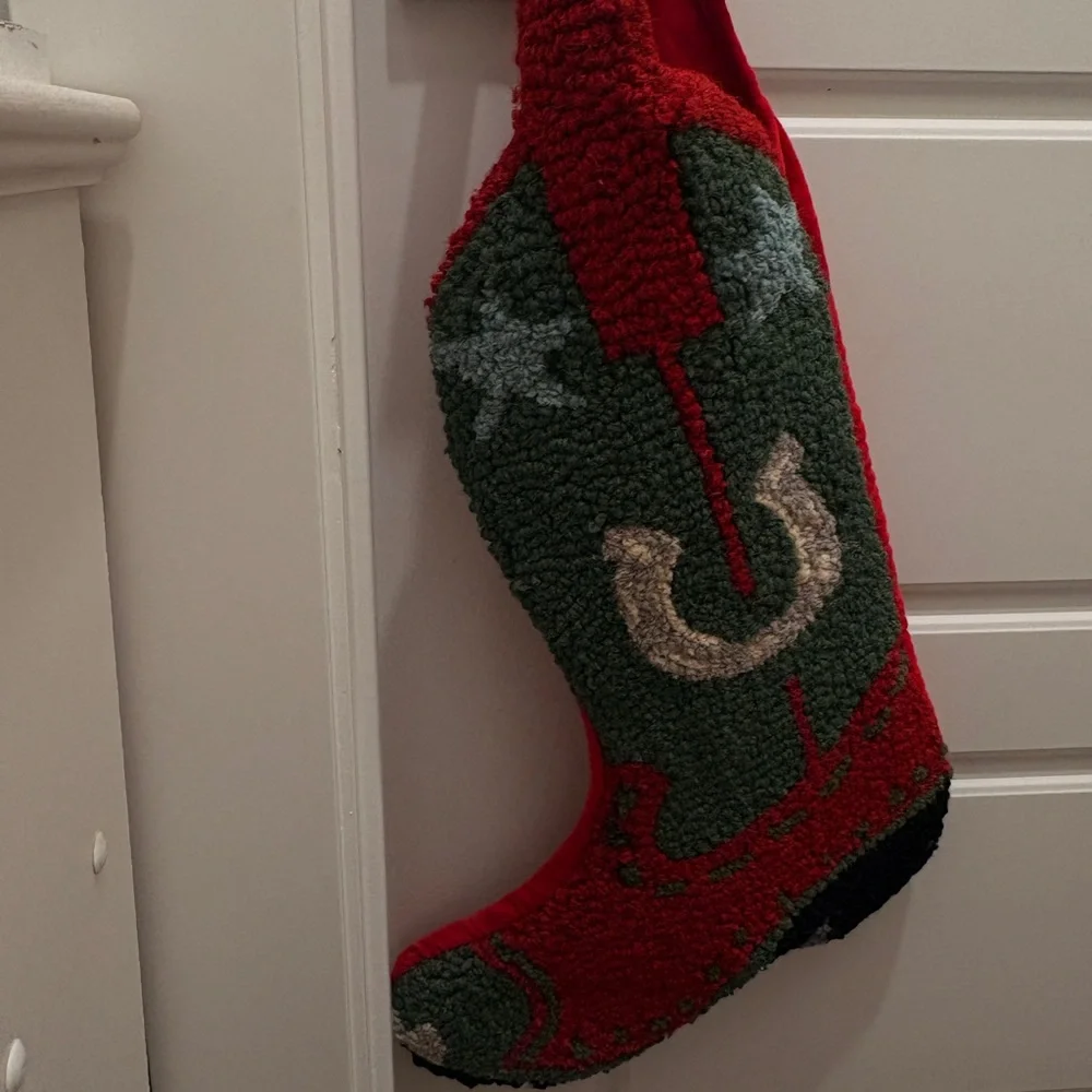 Lucky Star Boot Wool Stocking - Picture 3 of 12